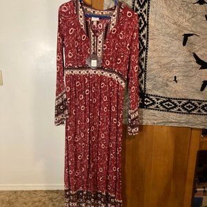 Knox Rose, multi Patterned dress, Size: M